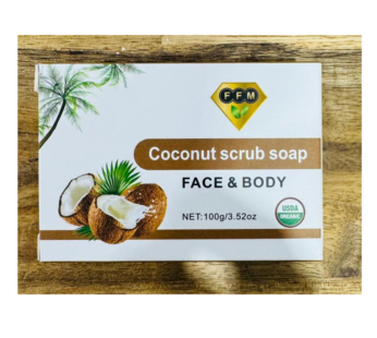 COCONUT SCRUB SOAP 100G