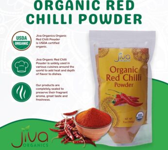 JIVA ORGANIC RED CHILLI POWDER 200G