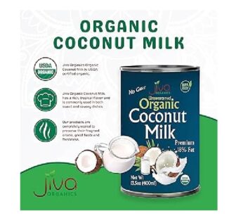JIVA ORGANIC COCONUT MILK 400ML