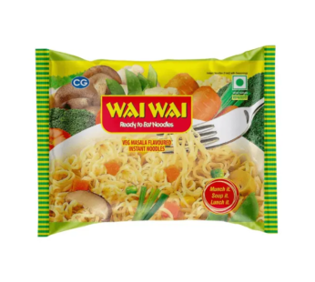 WAI WAI VEGETABLE NOODLES 5 IN 1 PACK