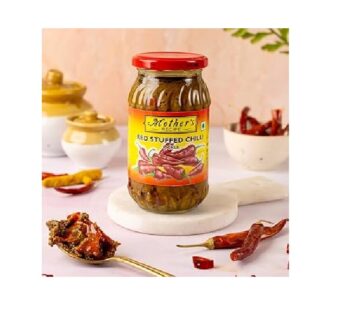 MOTHERS STUFFED RED CHILLI PICKLE 500G
