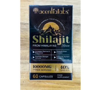 SHILAJIT RESIN 60 CAPS