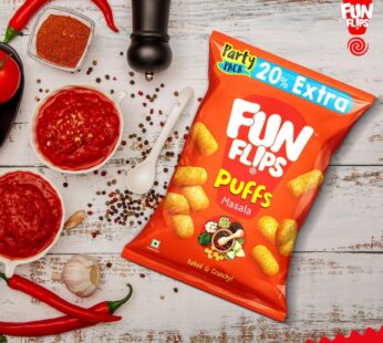 FUN FLIPS MASALA PUFFS 70G