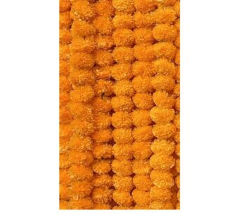 DIWALI ORANGE MARIGOLD ARTIFICIAL 5FT SET OF 5 PIECES