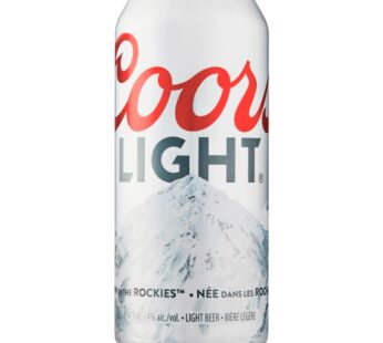 Coors Light – Lager Beer (473 ml Can) 4%ALC./VOL