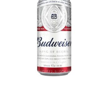 Budweiser – Lager Beer (473 ml Can) 5.0% alc./vol.