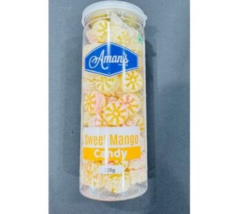 AMAN SWEET MANGO CANDY JAR 220G