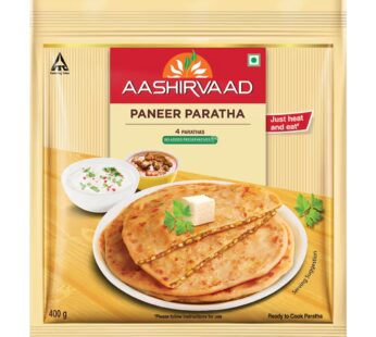 AASHIRVAAD PANEER PARATHA 400G