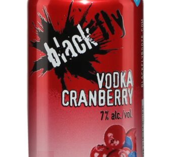 BLACK FLY VODKA CRANBERRY 473ML 7% alc./vol.