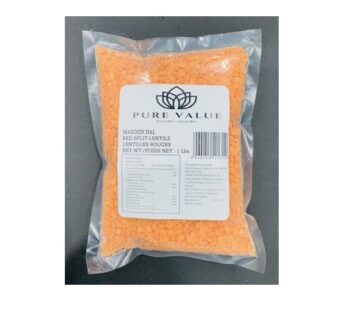 PURE VALUE MASOOR DAL RED SPLIT 1LB