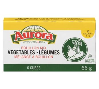 AURORA VEGETABLES BOUILLON 6 CUBES