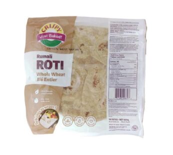 CRISPY RUMALI ROTI WHOLE WHEAT 10PC