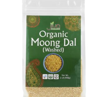 JIVA ORGANIC MOONG DAL WASHED 2LB