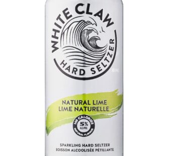 WHITECLAW HARD SELTZER NATURAL LIME 473ML 5% ALC./VOL. READY TO DRINK