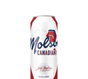 MOLSON CANADIAN BEER 473ML 5% alc./vol.