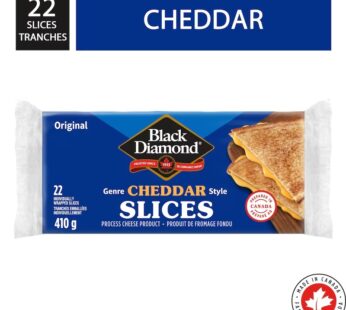 BLACK DIAMOND ORIGINAL CHEDDAR CHEESE SLICES 410G