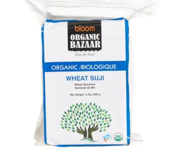 Bloom Organic Wheat Suji 2lb