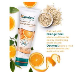 HIMALAYA TAN REMOVAL ORANGE FACE SCRUB 100G
