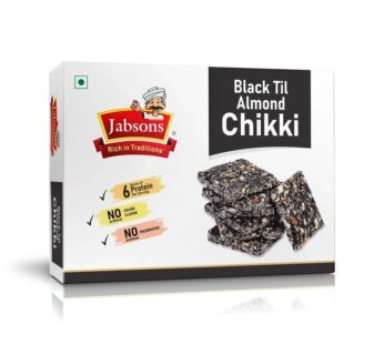 JABSONS BLACK TIL ALMOND CHIKKI 270G