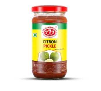 777 CITRON PICKLE WITHOUT GARLIC 300G