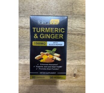 TURMERIC & GINGER CAPSULES 1500MG