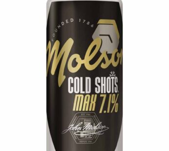 MOLSON COLD SHOTS 473ML 7.1%ALC./VOL. BEER