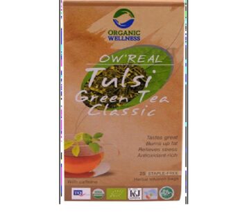ORGANIC WELLNESS GREEN TEA 25 SACHETS