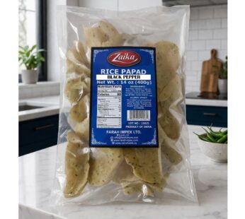 ZAIKA RICE PAPAD BLACK PEPPER 400G