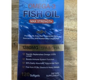 OMEGA 3 FISH OIL 120SOFTGELS
