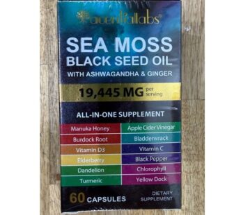 SEA MOSS BLACK SEED OIL CAPSULES 60