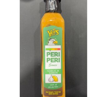 YEPS PERI PERI LEMON GARLIC 250ML